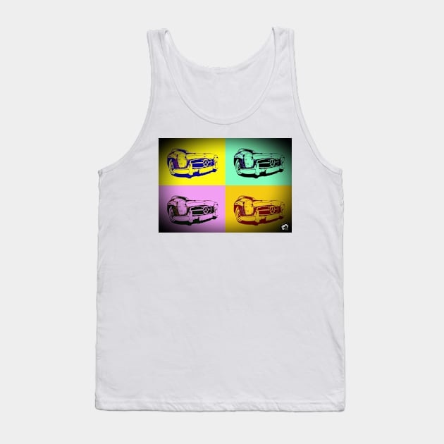 Geo3Doodles 300SL Pop t'art doodle Tank Top by Geo3doodles